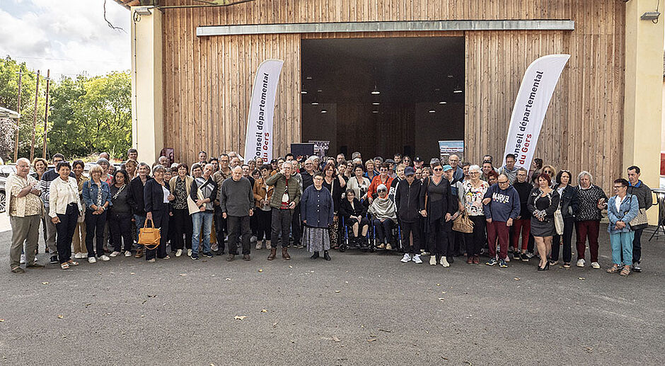 Les accueillants et les accueillis étaient réunis au Conseil départemental du Gers le 10 septembre 2024 - Agrandir l'image (fenêtre modale)