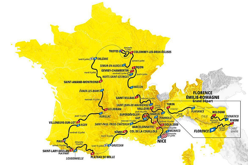 Tour de France 2024 le peloton traversera le Gers le 12 juillet Le